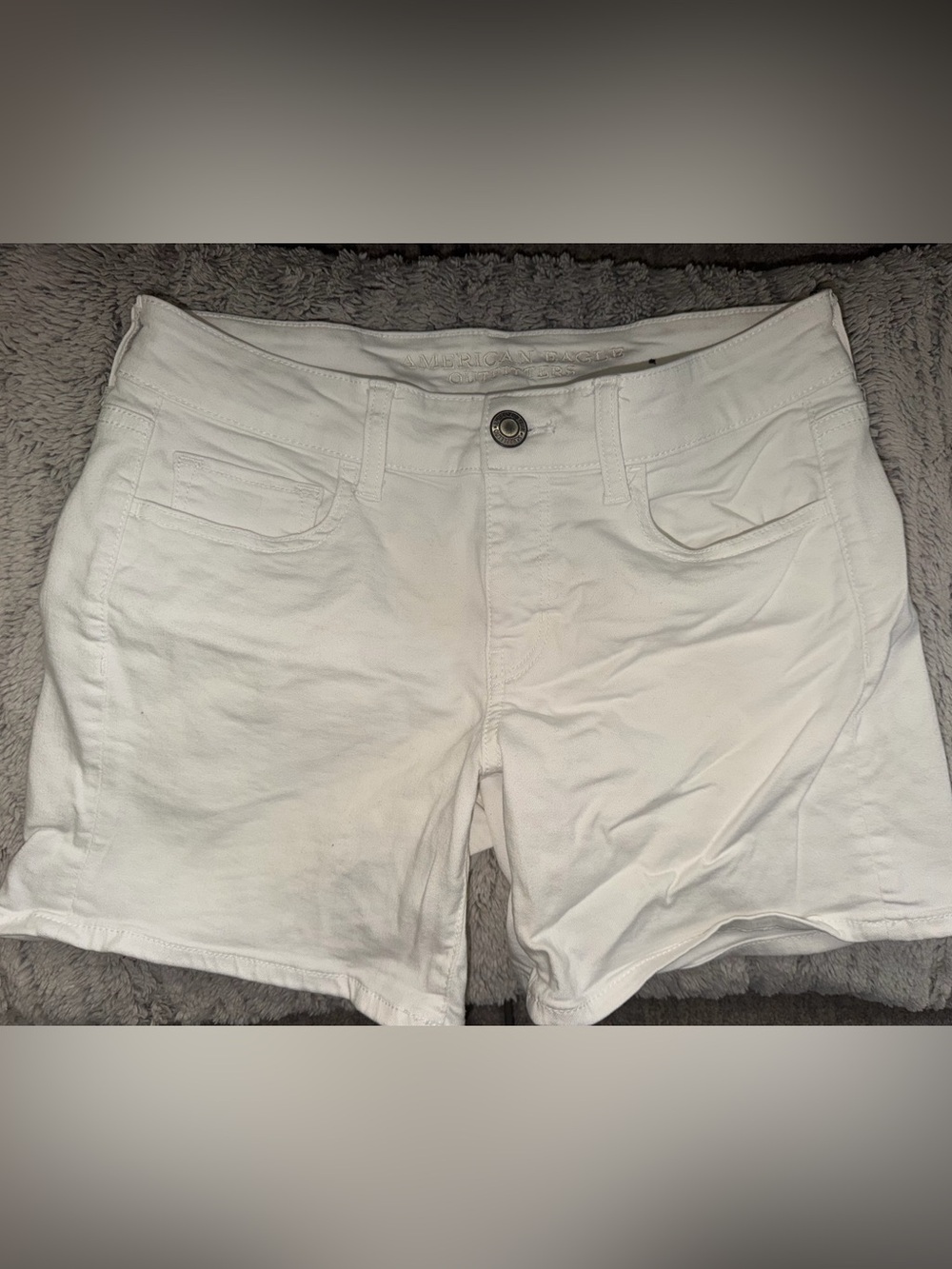 American Eagle Outfitters Denim White Women’s Shorts